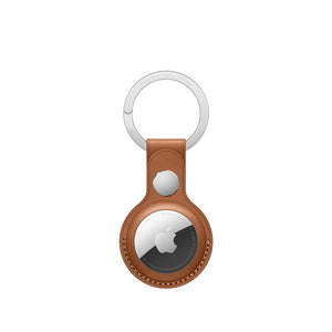 Apple - AirTag Leather Key Ring